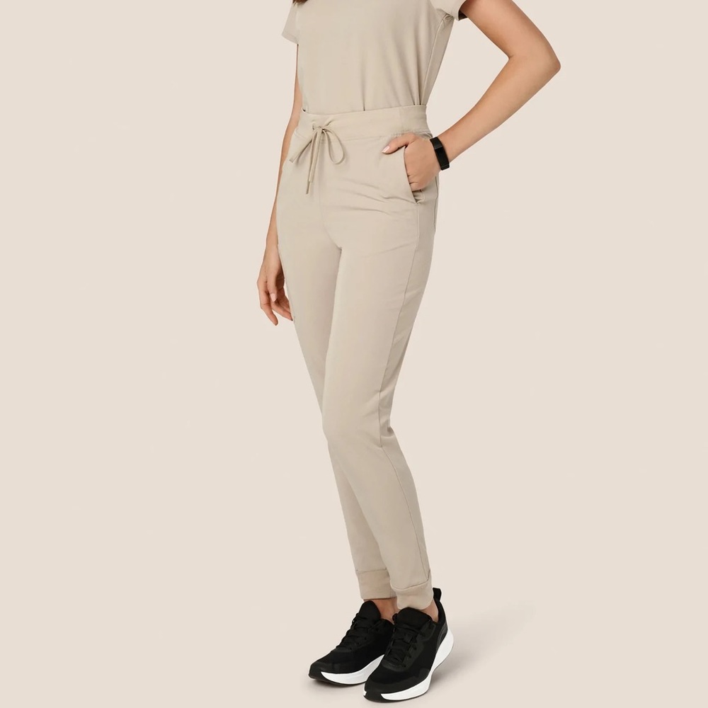 Mandala High wasted jogger scrub pants